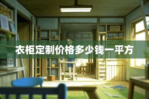 衣柜定制价格多少钱一平方