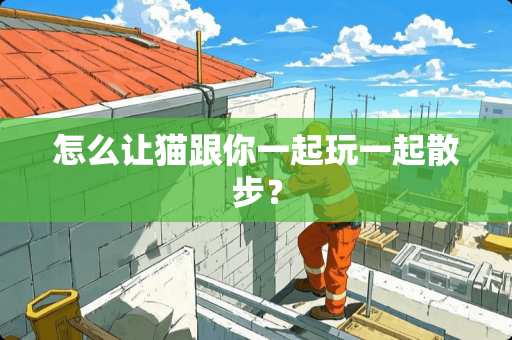 怎么让猫跟你一起玩一起散步？