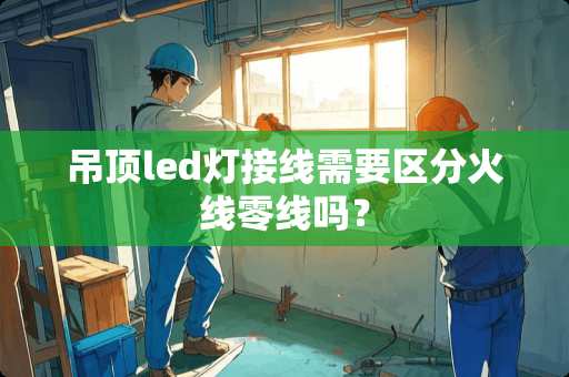 吊顶led灯接线需要区分火线零线吗？