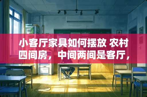 小客厅家具如何摆放 农村四间房，中间两间是客厅，太大了不好摆设家具，沙发和电视怎么放好呢