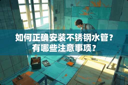 如何正确安装不锈钢水管？有哪些注意事项？