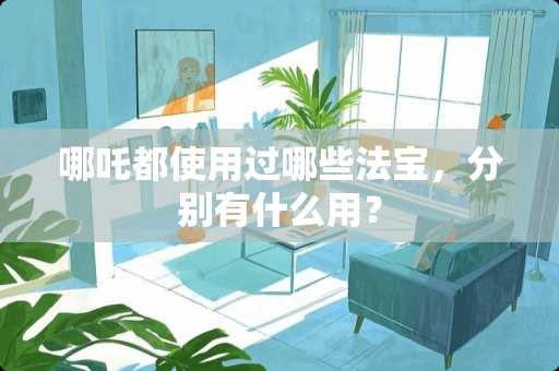 哪吒都使用过哪些法宝，分别有什么用？
