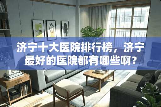 济宁十大医院排行榜，济宁最好的医院都有哪些啊？