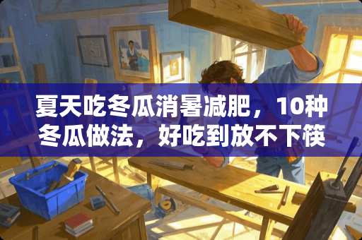 夏天吃冬瓜消暑减肥，10种冬瓜做法，好吃到放不下筷子