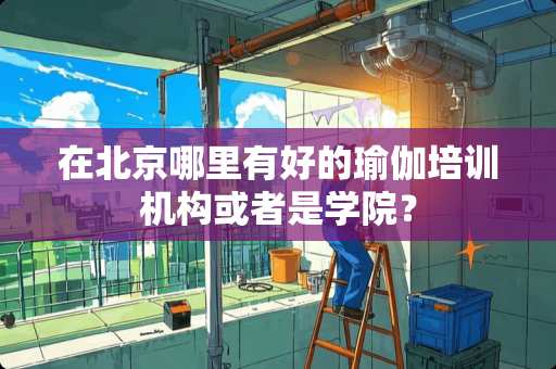 在北京哪里有好的瑜伽培训机构或者是学院？
