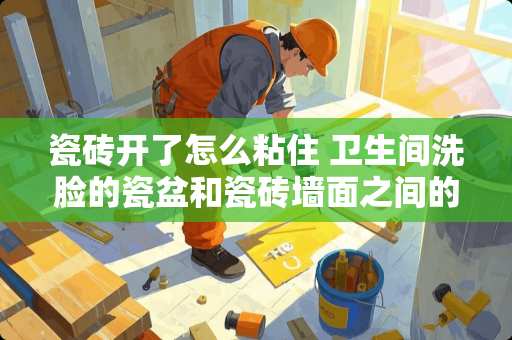 瓷砖开了怎么粘住 卫生间洗脸的瓷盆和瓷砖墙面之间的胶开了，用什么东西再沾上