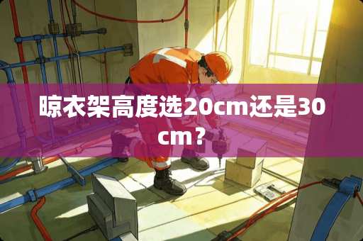 晾衣架高度选20cm还是30cm？