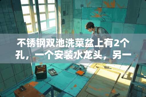 不锈钢双池洗菜盆上有2个孔，一个安装水龙头，另一个孔干什么用？