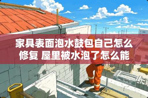 家具表面泡水鼓包自己怎么修复 屋里被水泡了怎么能快干