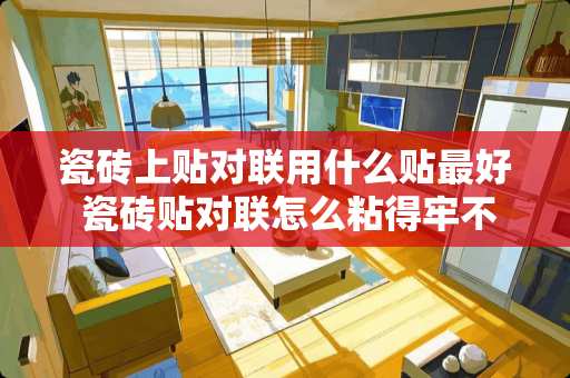 瓷砖上贴对联用什么贴最好 瓷砖贴对联怎么粘得牢不被风吹坏