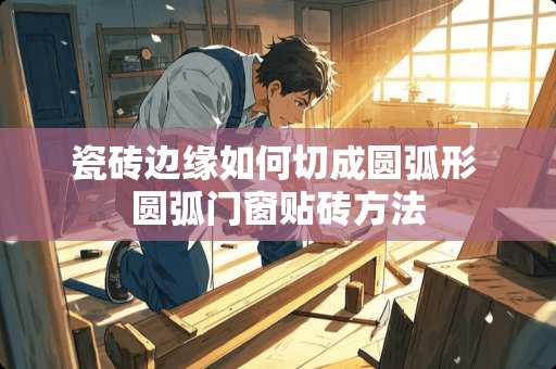 瓷砖边缘如何切成圆弧形 圆弧门窗贴砖方法