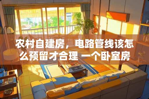 农村自建房，电路管线该怎么预留才合理 一个卧室房间要做几个回路才合适