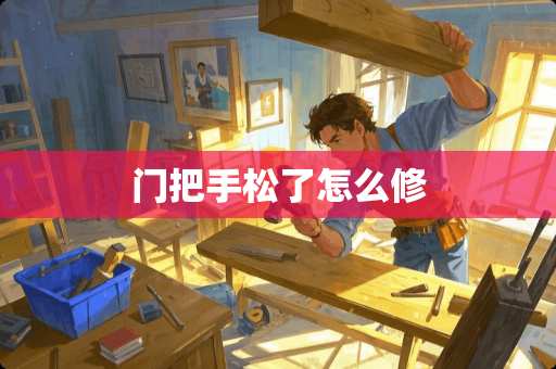 门把手松了怎么修