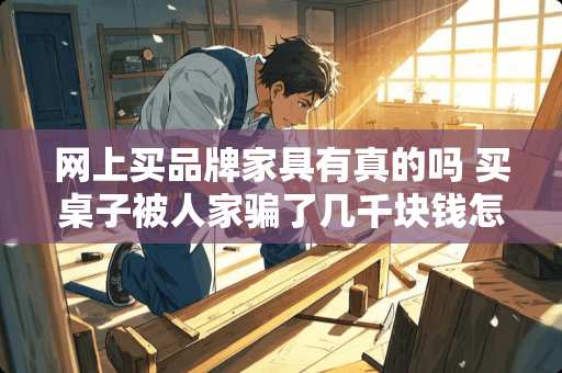 网上买品牌家具有真的吗 买桌子被人家骗了几千块钱怎么办