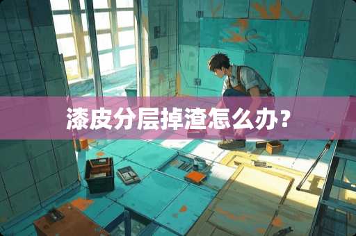 漆皮分层掉渣怎么办？