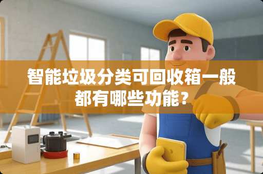 智能垃圾分类可回收箱一般都有哪些功能？