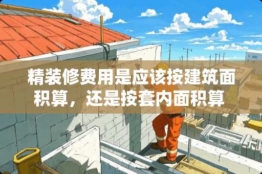 精装修费用是应该按建筑面积算，还是按套内面积算 装修市场上琳琅满目，装修工程庞杂琐碎。怎样才能精简装修呢