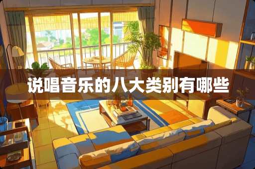 说唱音乐的八大类别有哪些