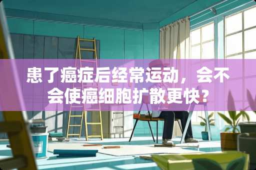 患了癌症后经常运动，会不会使癌细胞扩散更快？