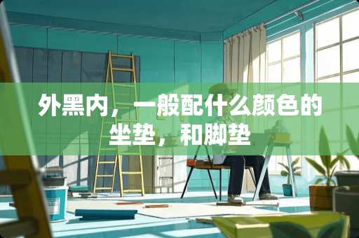 外黑内，一般配什么颜色的坐垫，和脚垫