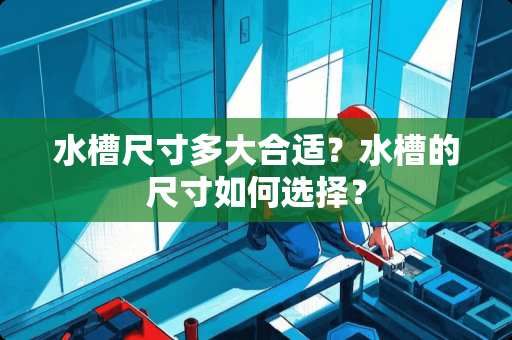 水槽尺寸多大合适？水槽的尺寸如何选择？