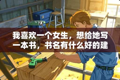我喜欢一个女生，想给她写一本书，书名有什么好的建议吗？谢谢大家了 谁有关于爱情的唯美句子呢