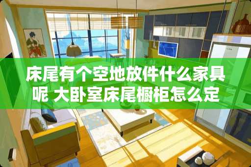 床尾有个空地放件什么家具呢 大卧室床尾橱柜怎么定