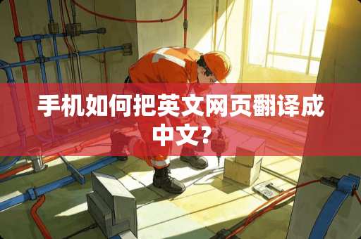 手机如何把英文网页翻译成中文？