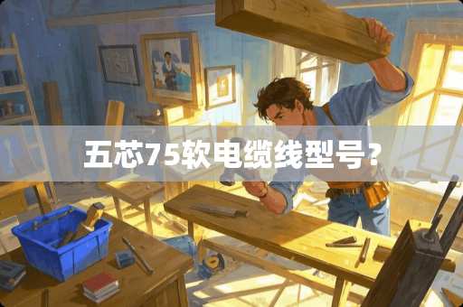 五芯75软电缆线型号？