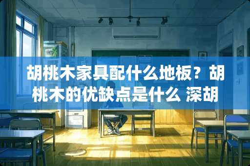胡桃木家具配什么地板？胡桃木的优缺点是什么 深胡桃木色家具搭配什么颜色地板比较好?黄色可以吗?(墙、角线、门是白色)