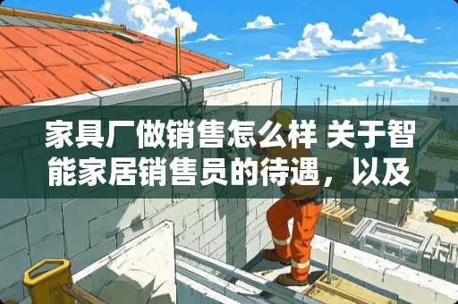 家具厂做销售怎么样 关于智能家居销售员的待遇，以及该行业的前景
