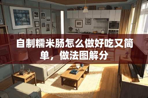 自制糯米肠怎么做好吃又简单，做法图解分