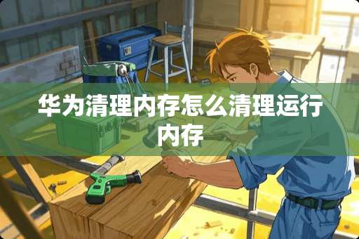 华为清理内存怎么清理运行内存