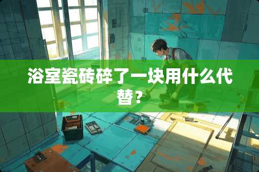 浴室瓷砖碎了一块用什么代替？
