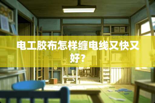 电工胶布怎样缠电线又快又好? 电工胶布怎样缠电线又快又好?