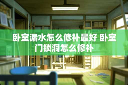 卧室漏水怎么修补最好 卧室门锁洞怎么修补