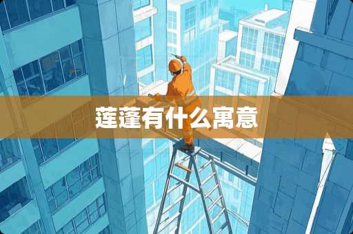 莲蓬有什么寓意