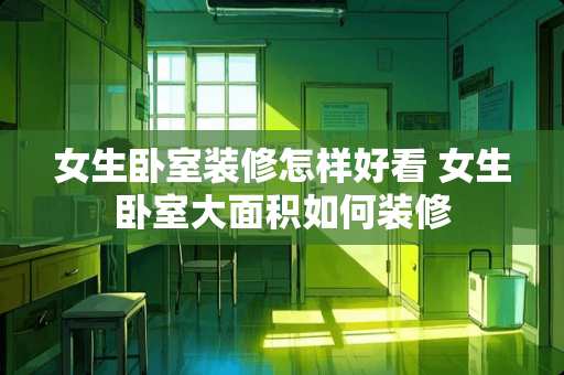 女生卧室装修怎样好看 女生卧室大面积如何装修