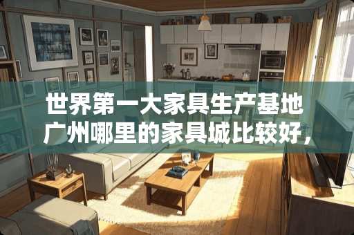 世界第一大家具生产基地 广州哪里的家具城比较好，质量好又便宜