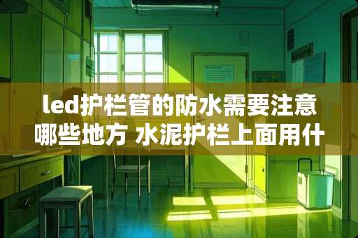 led护栏管的防水需要注意哪些地方 水泥护栏上面用什么大理石