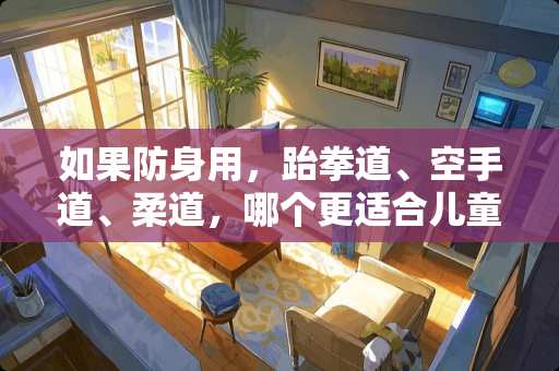 如果防身用，跆拳道、空手道、柔道，哪个更适合儿童学习？