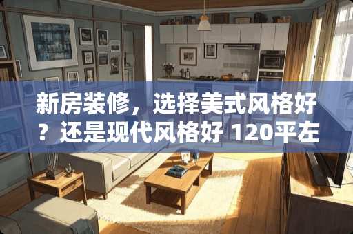 新房装修，选择美式风格好？还是现代风格好 120平左右，全包，美式风格的房子该如何装修