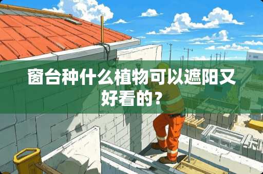 窗台种什么植物可以遮阳又好看的？