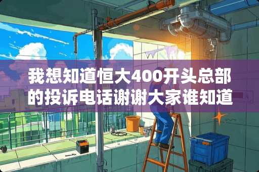 我想知道恒大400开头总部的投诉电话谢谢大家谁知道？谢谢