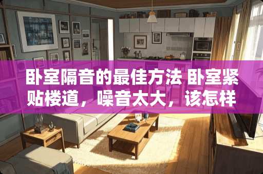 卧室隔音的最佳方法 卧室紧贴楼道，噪音太大，该怎样减轻噪音