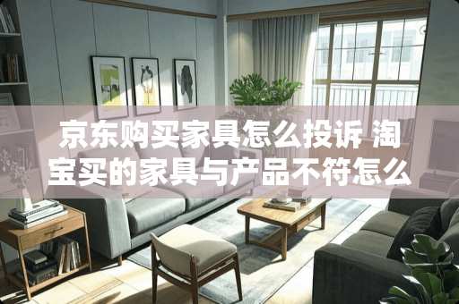 京东购买家具怎么投诉 淘宝买的家具与产品不符怎么投诉