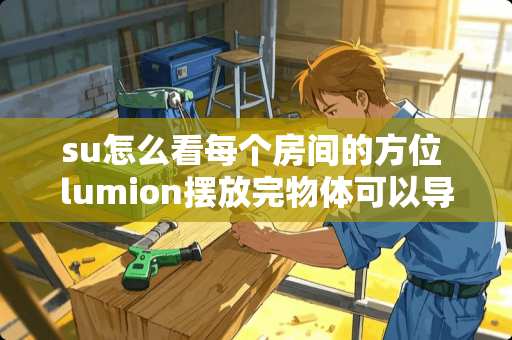 su怎么看每个房间的方位 lumion摆放完物体可以导入su吗