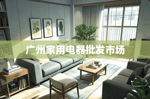 广州家用电器批发市场