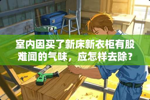 室内因买了新床新衣柜有股难闻的气味，应怎样去除？