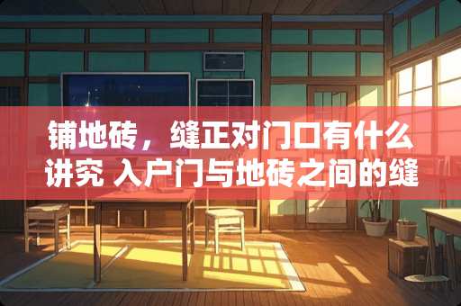 铺地砖，缝正对门口有什么讲究 入户门与地砖之间的缝隙怎么办